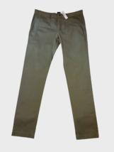 J Crew Pants 484 Mens 38x32 Slim Fit Stretch Chino Broken In 1263 Foliag... - $43.11