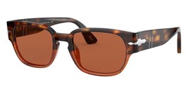 Persol PO3245S 112153 Brown Tortoise &amp; Opal Bordeaux Mens Sunglasses 52mm - $138.99