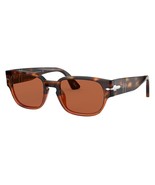 Persol PO3245S 112153 Brown Tortoise &amp; Opal Bordeaux Mens Sunglasses 52mm - $148.99