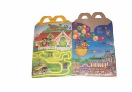 Lion King &amp; Toontown Vintage 1994 Mcdonald’s Happy Meal Box - $6.80