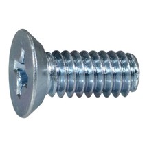 1/4&quot;-20 x 5/8&quot; Zinc Phillips Flat Undercut Head Machine Screws (12 pcs.) - £8.13 GBP