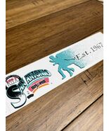 Vintage San Antonio Spurs Bumper Sticker NBA Basketball Trench  11” JD - $110.25 MXN