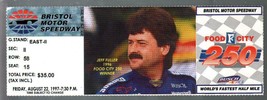 Bristol Motor Spdwy NASCAR Race Ticket Stub 8/22/1997-Food Lion 250-FN - £21.33 GBP
