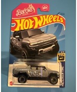 Hot Wheels 2024 GMC Hummer EV Gray Barbie Movie HW Screen Time 2024 - £6.75 GBP