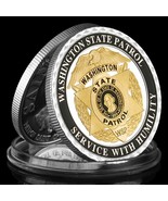 Washington State Patrol St. Michael Commemorative Challenge Coin Souvenir Gift - $9.85