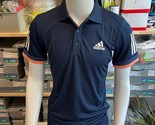 adidas Club 3STR Polo Men&#39;s Tennis T-shirts Sports Top Navy [US:S] NWT C... - $53.91