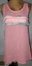 Womens New Designer Patrizia Pepe Top Silk Sleeveless 42 IT 6 Pink Brown... - $321.75