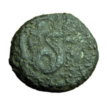 Ancient Greek Coin Philetairos Pergamon Mysia AE15mm Athena / Serpent 00908 - £16.53 GBP