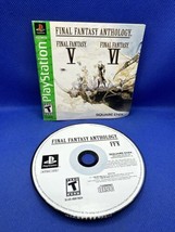 Final Fantasy Anthology (Sony PlayStation 1 1999) FF V Disc + Manual Only Tested - £13.10 GBP