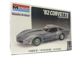 Monogram Classic Cruiser &#39;82 Corvette 1:24 Scale Model Kit 10885 New in Box - £19.61 GBP