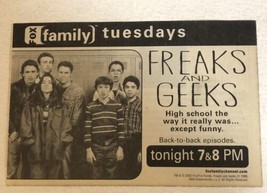 Freaks And Geeks Tv Guide Vintage Print Ad James Franco Busy Phillips Tpa7 - £4.57 GBP