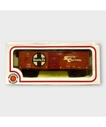 HO Scale, Bachmann Pkg 43-1000-02, 41&#39; STEEL BOX CAR, Santa Fe, ATSF 14032 - $26.46 CAD