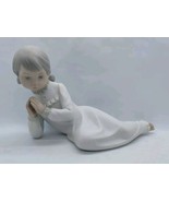 Zaphir Porcelain Vintage 1970&#39;s Gloss Figurine Girl Llardo Made In Spain... - $31.21 CAD