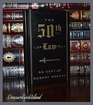 The 50th Law by 50 Cents &amp; Robert Greene Success New Deluxe Hardcover Gift - £22.85 GBP