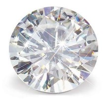 Forever Brilliant Moissanite 10 mm Round Brilliant Cut Stone - $988.02