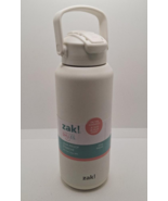 Zak! Everyday Smiles Leak-proof 32 Oz Ivory Vacuum Sealed Straw Bottle - $327.14 MXN