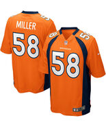 NFL 2025  Denver Broncos Von Miller #58 Licensed Jersey NIKE ON FIELD AL... - $100.70 CAD+