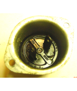 1 Vintage AMPHENOL 15A 125 V 2 Pole AC Socket Male Receptacle wt Reset  ... - $15.39
