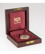 Heuer Plaqué Or Moonphase Poche Watch W / Boite Et Papiers - €2.927,13 EUR