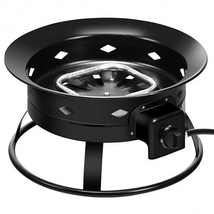 58 000BTU Firebowl Outdoor Portable Propane Gas Fire Pit with Cover and ... - $209.73