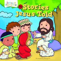 The Stories Jesus Told (5 Minute Bible Stories) Flowerpot Press and Dhan... - $17.53
