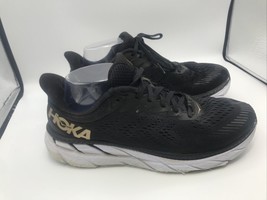 Hoka ONe One Clifton 7 Women’s Sneakers Size 10 Black - £41.57 GBP