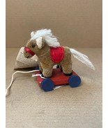 Boyds Bears T F Wuzzies Giddy Up String Along Horse Toy Rare With Paper Tag - $35.30 CAD