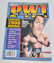 Pro Wresting Illustrated 2000 Year In Review - April 2001 - The Rock On ... - £13.25 GBP