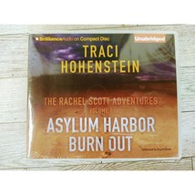 AUDIOBOOK - Asylum Harbor &amp; Burn Out- Rachel Scott Adventures - Traci Ho... - £7.64 GBP