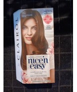 New Clairol Nice &#39;n Easy Permanent Color Kit 2.4 Oz, 5g Medium Golden Br... - £11.17 GBP