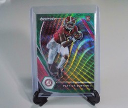 2021 Prizm Draft Picks Football Patrick Surtain II Green Wave Prizm Rookie Card - £8.00 GBP