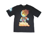 Miskeen Originals Shirt Mens Black XL Graphic Embroidered Robot  - $19.56