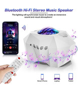 Aurora Star Projector Lights w/ Bluetooth Speaker Projection Night Light... - $34.95