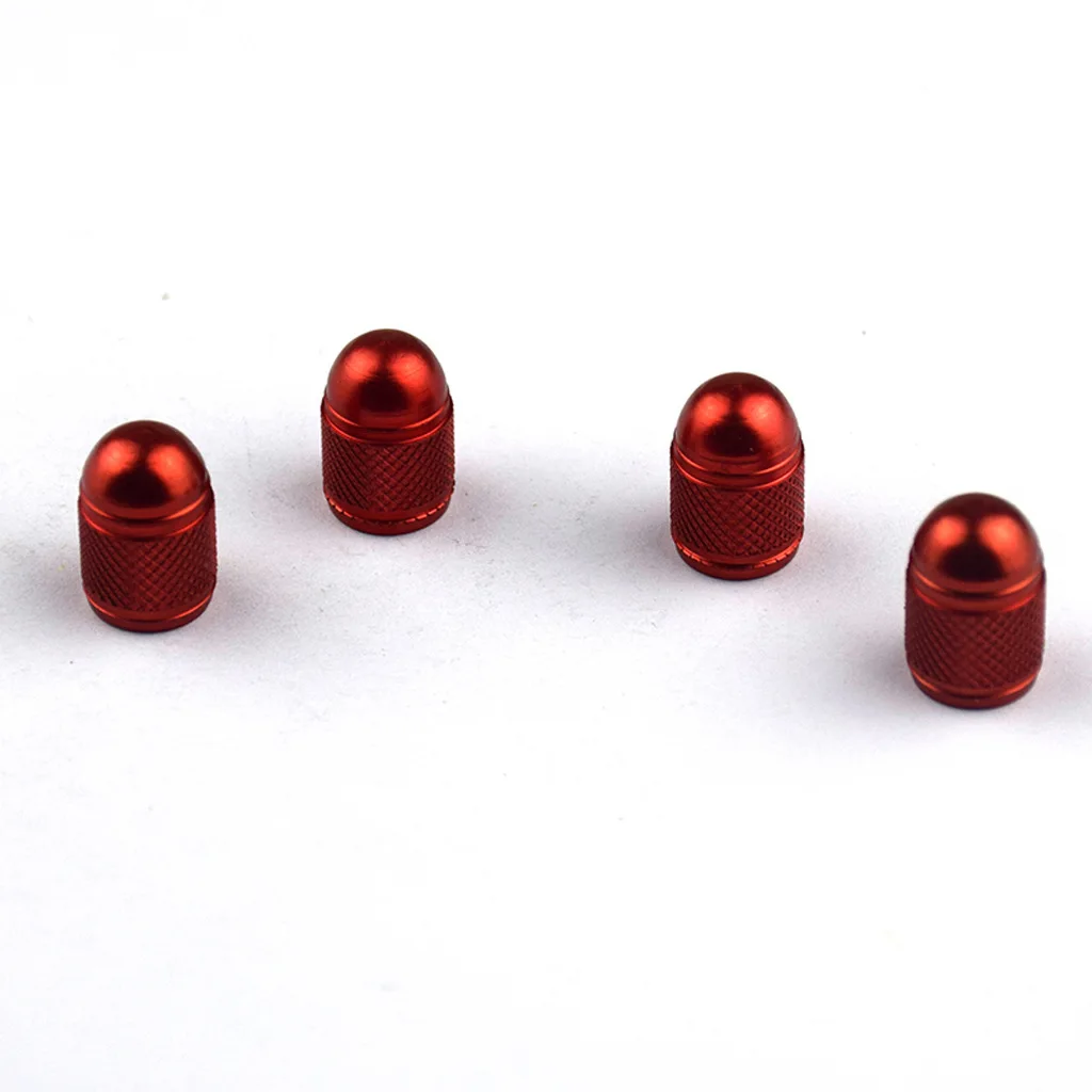 Cs colorful bullet aluminum alloy car tire valve cap wheel air dust waterproof stem cap thumb200