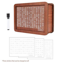 Cash Vault Wooden Savings Box, Wooden Cash Saver Money Saving Box With Countdown - $18.77