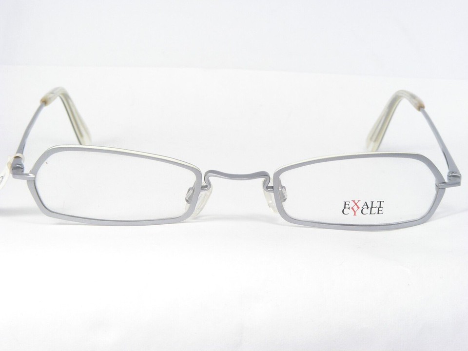 Exalt Cycle EXMOON C2 SILVER UNIQUE EYEGLASSES GLASSES FRAME 47-22-135mm Italy Item image 2