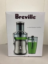 Factory NEW Breville the Juice Fountain Cold Plus Juicer - Silver BJE530... - $208.00