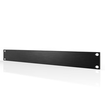 Rack Panel Accessory Blank 1U Space for 19 Rackmount, Premium Black Alum... - $35.99