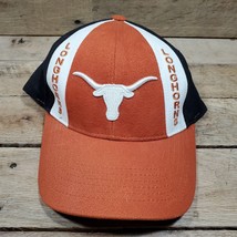 Vintage Texas Longhorns UT Hat Cap Logo W Loop and Hook Strap - $123.70