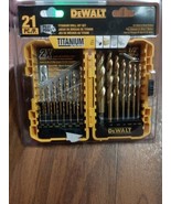 *BRAND NEW* DEWALT DW1361 21-Piece Pilot Point Titanium Drill Bit Set - €34,14 EUR
