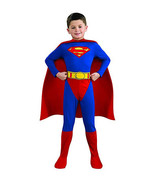 OFFICIALLY LICENSED DC COMICS SUPERMAN HALLOWEEN COSTUME BOY'S SIZE MEDIUM 8-10 - $28.59