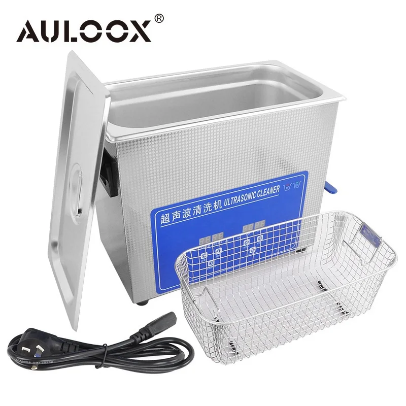Ultrasonic Cleaner 6.5L Stainless Steel Bath Dental Ultrasound Sonic Cleaning - £321.65 GBP