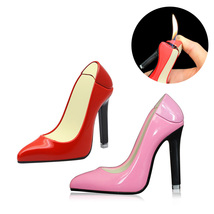 High-heeled Shoe Butane Lighter, Soft Flame Cigarette Ignitor EDC (Without Fuel) - £14.15 GBP