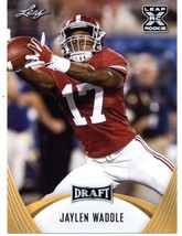 2021 Leaf Draft Gold #28 Jaylen Waddle NM-MT XRC - $7.91