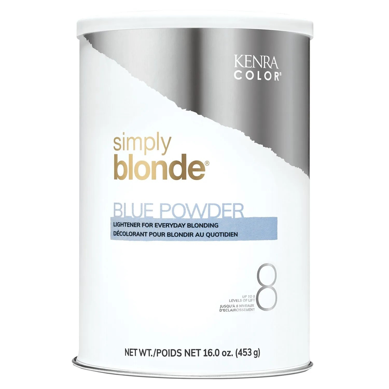 Kenra Simply Blonde Blue Powder Lightener For Everyday Blonding 16oz 453g - $30.86