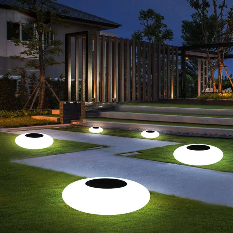 LED Solar Floating Light  Lawn Lamp Outdoor Waterproof Garden Light Fountain Swi - £168.02 GBP