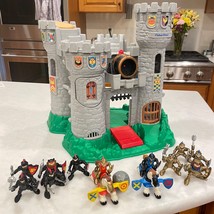 Fisher-Price Vintage 1994 Great Adventures Castle Playset 11 Knights 2 H... - $197.01
