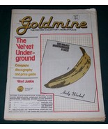 The Velvet Underground Goldmine Magazine Vintage 1988 Andy Warhol Lou Reed - $67.79 CAD