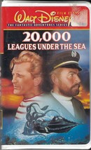 20,000 Leagues Under The Sea Disney Vhs Clamshell Nos Kirk Douglas Jules Verne - £11.86 GBP