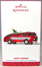 Happy Campers Motor Home 2014 Hallmark Christmas Holiday Ornament NIB Festive - £9.90 GBP
